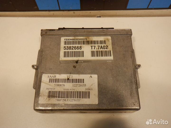 Блок управления двигателем Saab 9-2 2.3T B235R