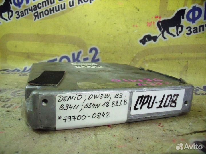Блок управления mazda demio DW3W B3 B34N18881B кон