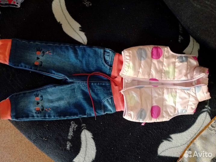 Вещи пакетом на девочку