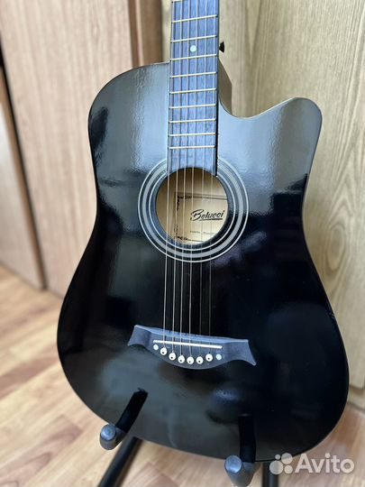 Акустическая гитара belucci 38 новая