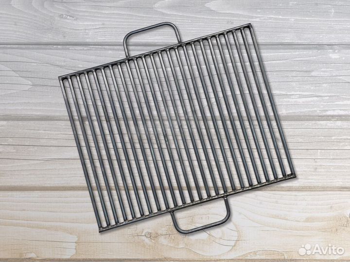 Решетка гриль нержавейка 400*318