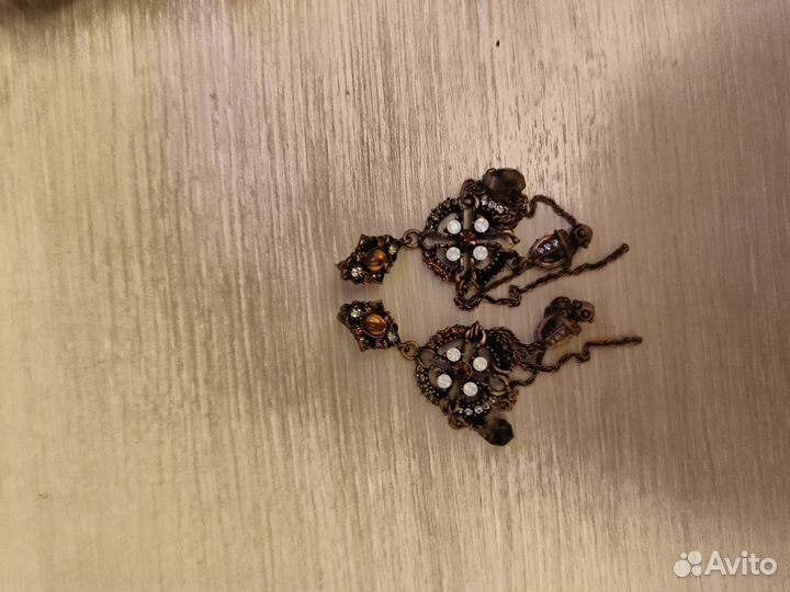 Серьги бижутерия