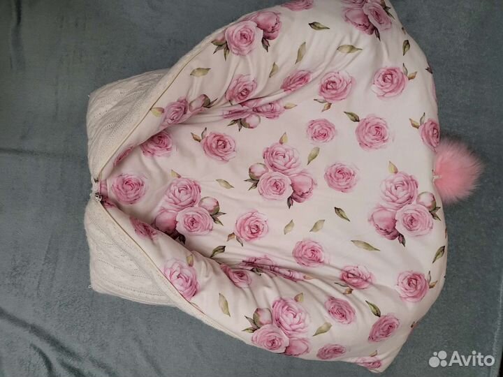 Конверт на выписку зимний для девочки