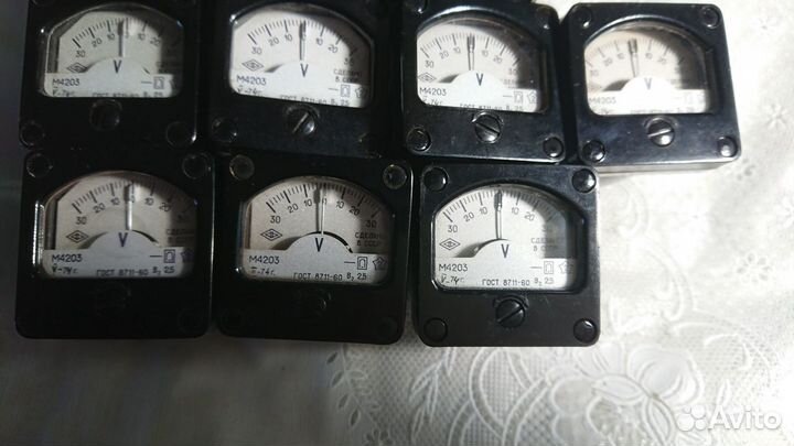 Вольтметр M4203 - (30-0-30 ) для радиолюбителя