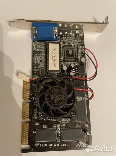 Видеокарта 32 mb, 128bit