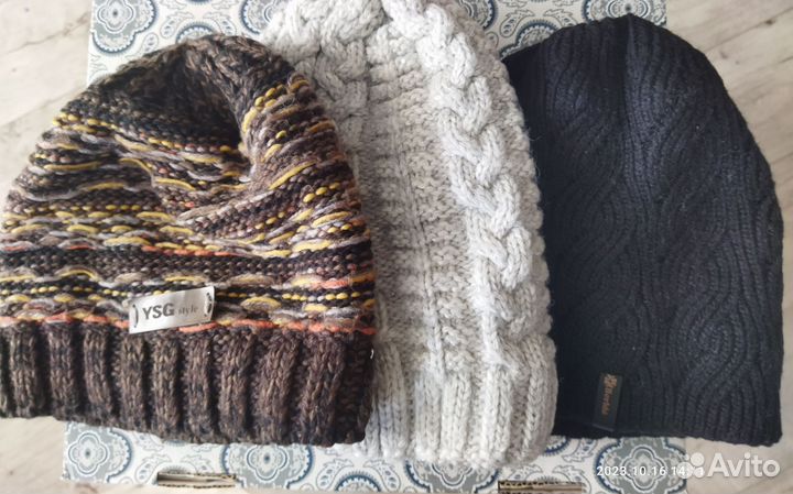 Шапочки, шарфики и шаль -платок