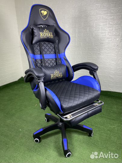 Компьютерное кресло игровое новое экокожа