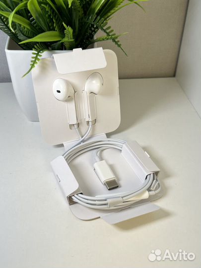 Проводные наушники earpods type-c(новые)