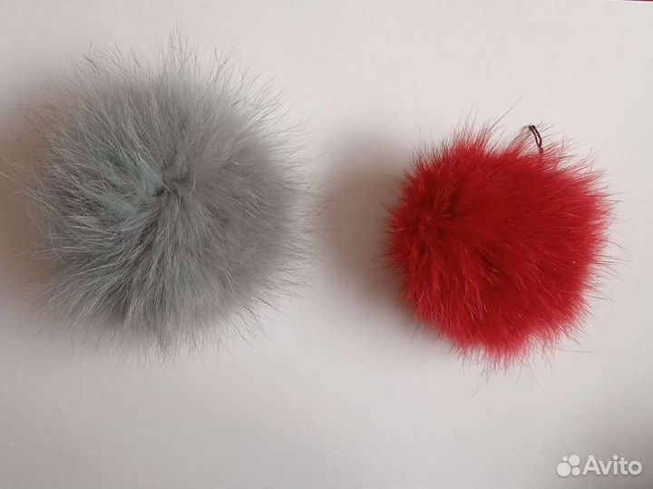 Меховые помпоны