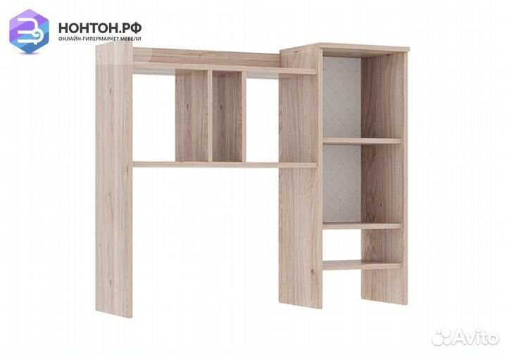 Надстройка для стола Панда 28.01 дуб мария / белый