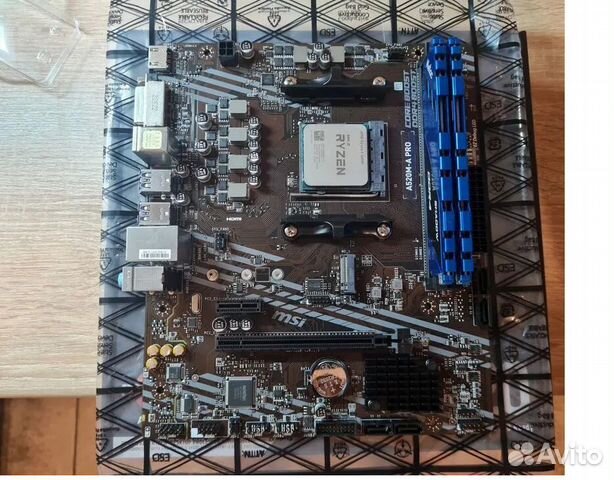 Ryzen 5 5600G материнская плата память 16Гб 3600мг