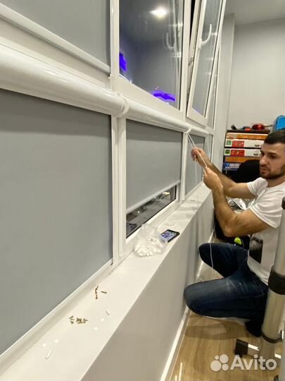 Жалюзи и рулонные шторы