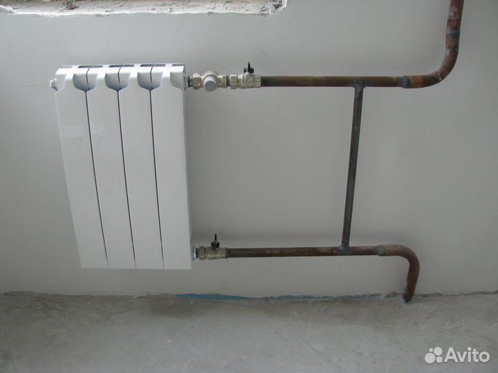 Установка батарей, полотенцесушителей. Зеленоград