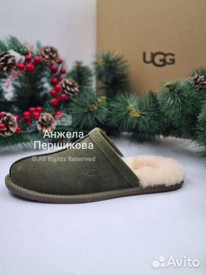 Ugg Mens Scuff Slipper Olive
