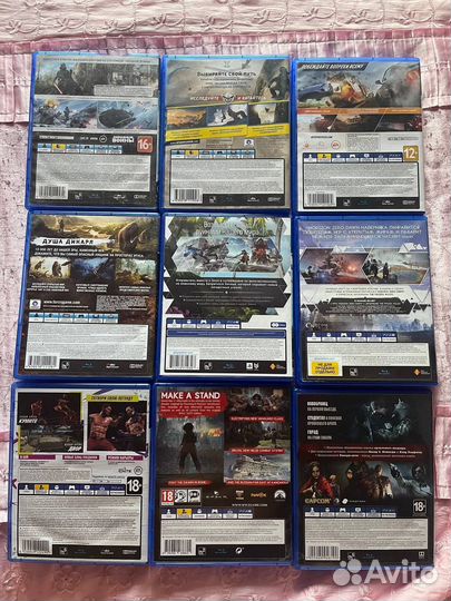 Sony PS4 диски обмен