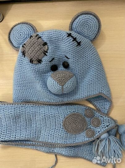 Комплект шапка и шарф