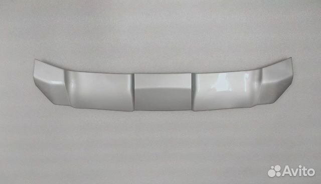 Lexus LX 570 Накладка переднего бампера серебро