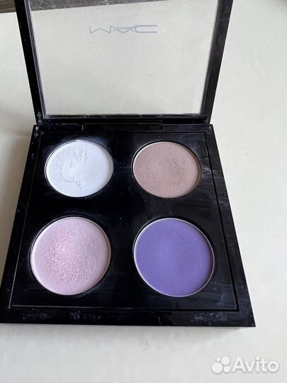 Палитра теней мак mac