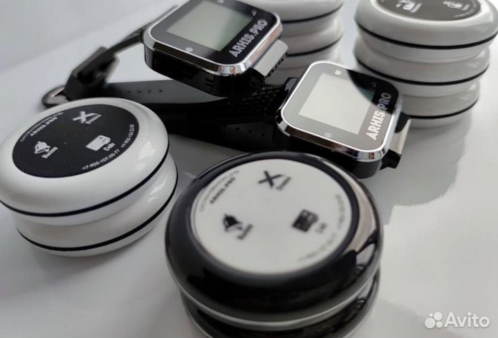 Кнопка вызова персонала, официанта, часы-пейджер