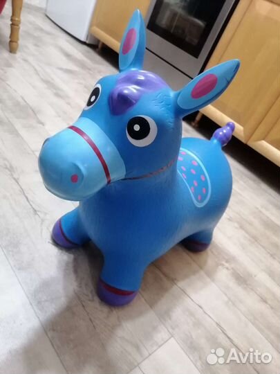 Игрушка прыгун ослик