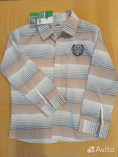 Рубашка для мальчика новая Турция 116 размер