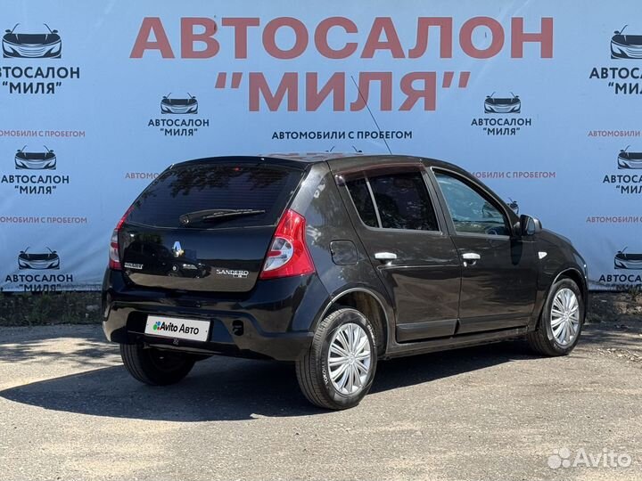 Renault Sandero 1.6 МТ, 2011, 236 800 км