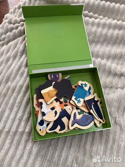 Мозаика деревянная Djeco Magnetic’s Crazy