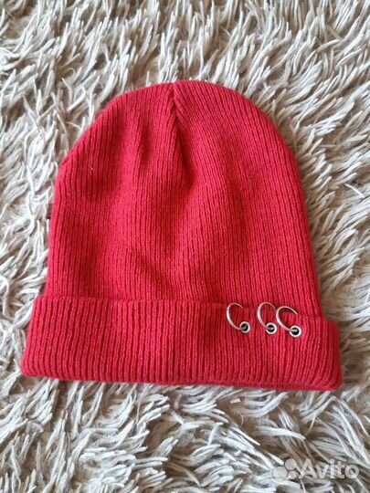 Шапка женская вязаная единый размер