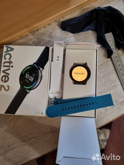 Смарт-часы Samsung galaxy watch active 2 сталь