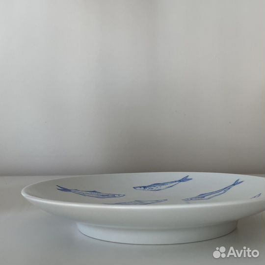 Тарелка с ручной росписью