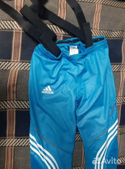 Штаны лыж.разминочные adidas Сб.России 46 и 48 раз