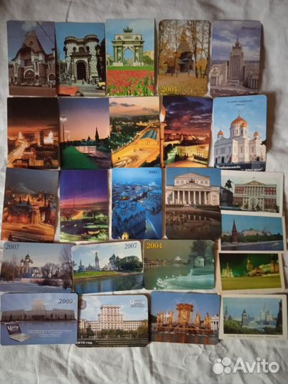 Календарики карманные 