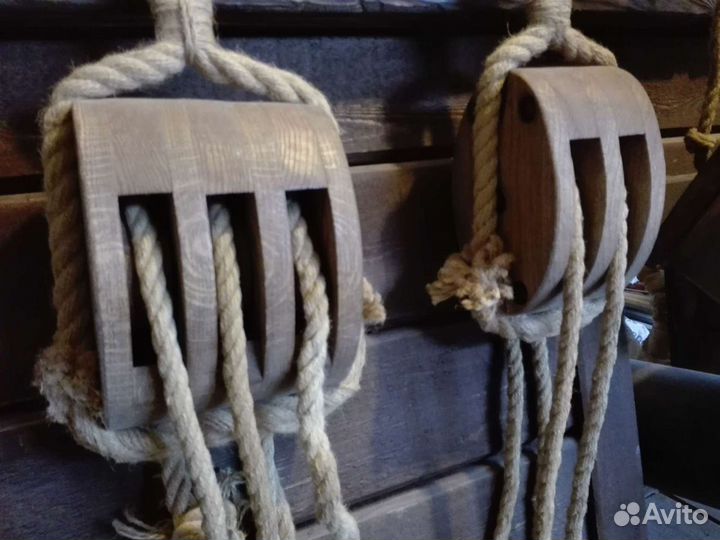 Блоки, тали дубовые