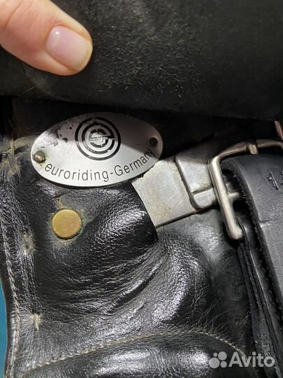 Выездковое седло Euroriding Diamant 17”