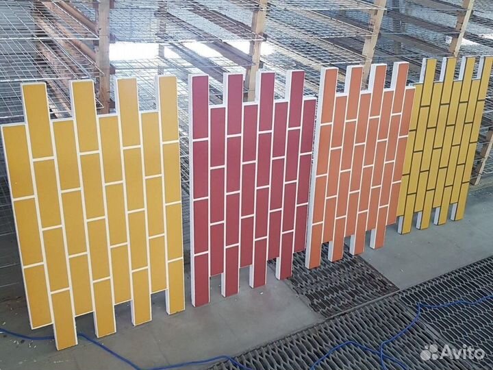 Фасадные панели / термопанели под кирпич