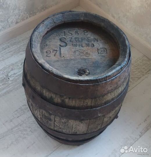 Бочка старинная пивная Wilno