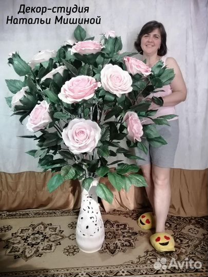 Букет роз торшер