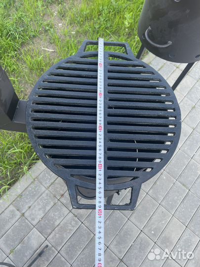 Решетка барбекю чугунная