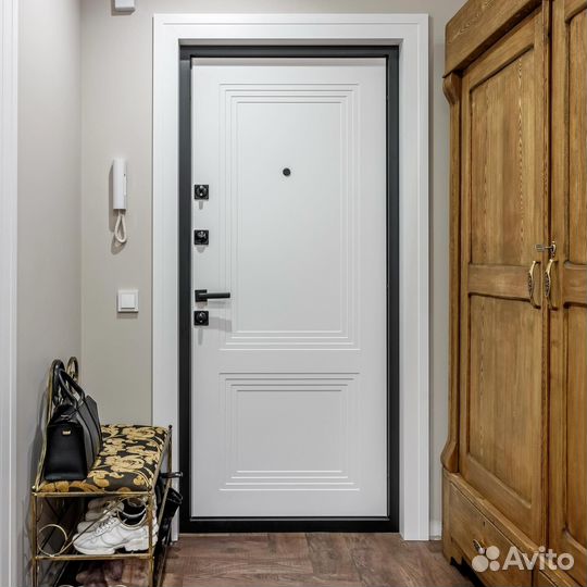 Дверь железная уличная с установкой