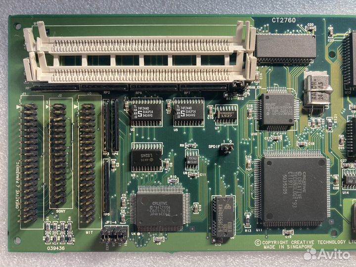 Звуковая карта ISA16 Creative SB AWE32 CT2760
