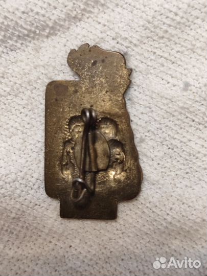 Значок ГДР, пионеры С книгой