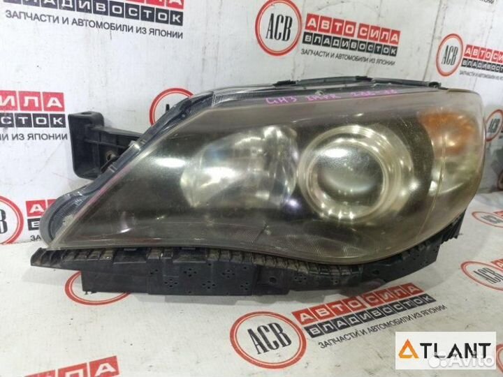 Фара левая subaru impreza