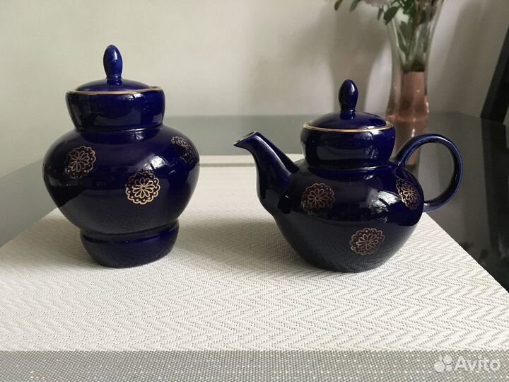 Кобальтовый фарфор. Много