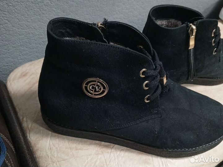 Ботинки женские зимние натуральная кожа