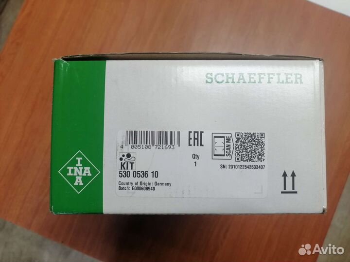 Комплект грм 530053610 Приора Веста Иксрей 1.6 1.8