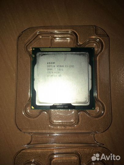 Процессор Xeon Е3-1245 (v1) socket 1155