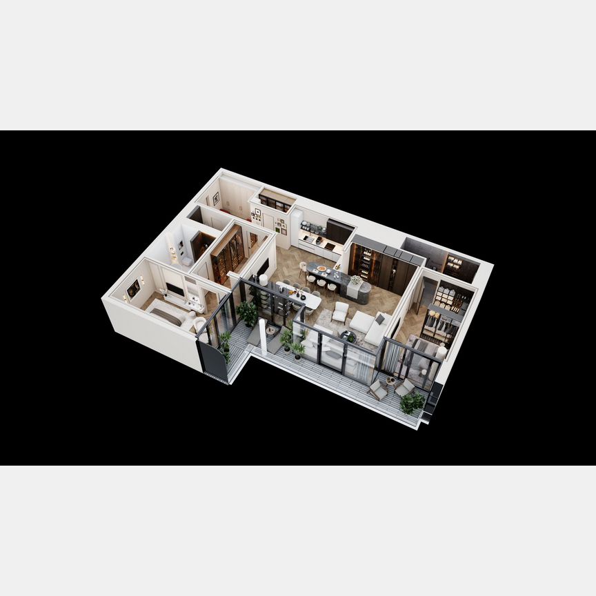 3-к. квартира, 135,5 м², 12/18 эт.