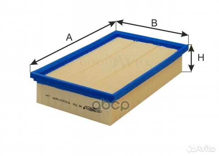 Фильтр воздушный;changan