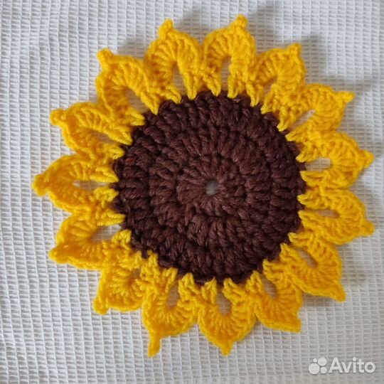 Подставки под горячее вязаные, салфетки для сервир