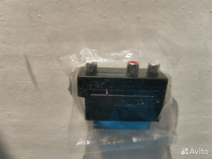 Переходник скарт - тюльпаны